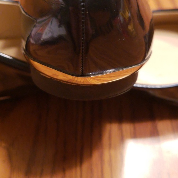 ***Dark teal pointed toe ballet flats SZ 7.5 - Picture 3 of 5